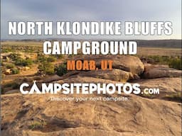 North Klondike Bluffs Campground - Moab, UT
