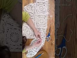 A glimpse into the process of crocheting an Equinox Sweater. Full tutorial on my channel.