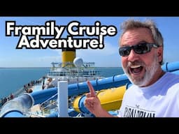 Framily Cruise Escape! | Carnival Cruise Ship Venezia TOUR! | Rambling
