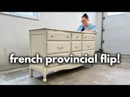 Watch This French Provincial Dresser Go From Trash to Treasure!