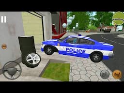 New Update In Police Car Driving Sim #25 - Patrolling Simulator - Android Gameplay