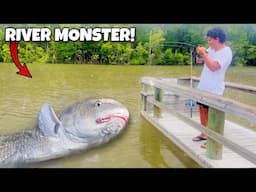 I Caught The RIVER MONSTER!