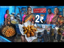 India’s Cheapest Food - 2₹/- Only | Shivamogga Famous Bhaji | Indian Food Explorer