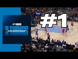 3 Things with Royce Young 🤳 | OKC Thunder at Memphis Grizzlies | NBA Playoffs | April 27, 2025
