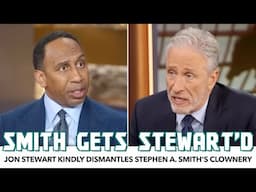 Jon Stewart Dismantles Stephen A. Smith’s Clownery