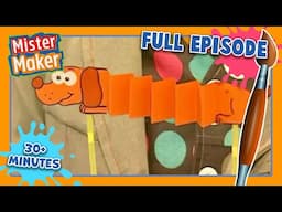 Mister Maker 🎨 Series 2, Episode 17-18 | DOUBLE FULL EPISODE - Arts & Crafts