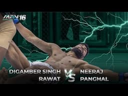 KO ALERT I Digamber Singh Rawat vs Neeraj Panghal Ends in a BANG 💣 | MFN 16 Main Event I Knockout