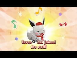 Shiny Eevee has returned! Pokemon Cafe Remix