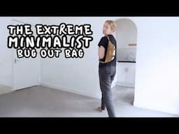 MINIMALIST BUG OUT BAG? 🎒 EXTREME URBAN SURVIVAL 🚨 EMERGENCY PREPPING & MINIMALISM 🌋🌪️🌊🧟🪧
