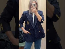 THRIFT WITH ME - I FOUND A RALPH LAUREN BLAZER! #shorts #thriftwithme #thrifthaul #thrifting