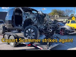 Repairing a 2024 GMC Denali HD With Major Frame Damage.