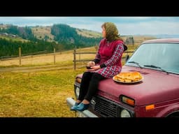 The LIFE of the STRONGEST LONELY woman in the Ukrainian mountains! What is she capable of?
