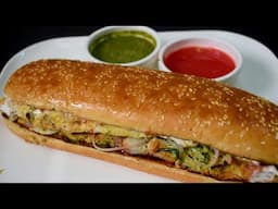 Anda Shami Burger - Anday Wala Burger Commercial Recipe With Two Sauces - Egg Shami Bun Kabab