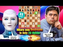 Stockfish 17 DEFEATED Hikaru Nakamura in 20 Moves By SACRIFICING His Knight | Chess Strategy | Chess