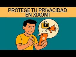 Mantén tu privacidad segura en un móvil #xiaomi