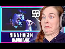 BIZARRE German Punk Opera  | Vocal Coach Analysis | Nina Hagen - Naturträne Reaction
