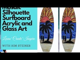 Creating a Stunning DIY Mosaic Surfboard | Beginner's Guide to Mosaic Artwork
