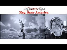 Hey, Sane America - from the rest of the world (Hey there, Delilah parody for these times)