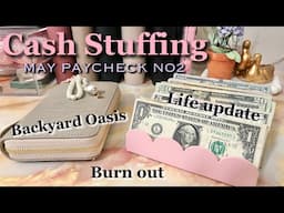 CASH STUFFING MAY 2025 PAYCHECK NO2 | #cashenvelopesystem  #howtosavemoney