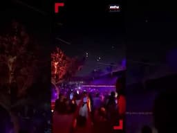 صواريخ في السماء وموسيقى على الارض