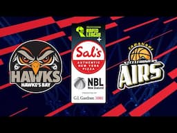 Hawkes Bay Hawks v Taranaki Airs | Full Basketball Game | @SalsNBL 2025