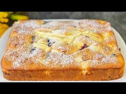 Der leckerste Kuchen, den ich je gebacken habe! Einfacher und leckerer Kuchen! Kuchen in 10 Minuten!