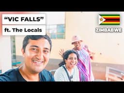 Exploring VICTORIA FALLS, THE TOWN! 🇿🇼 (and sneaking into Zambia)