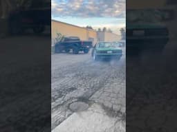 “Mustang Crashes Into parked Truck” 🥴