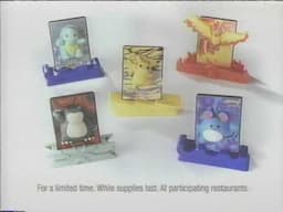 2000 Pokemon Burger King Big Kids Meal Commercial