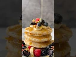 Pancake experiment! + Hack and The Fluffiest Vegan Buttermilk Pancake Recipe #dairyfree #eggfree