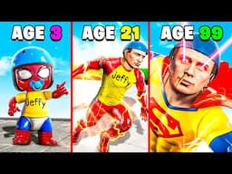 Jeffy’s BIRTH To SUPERHERO In GTA 5!