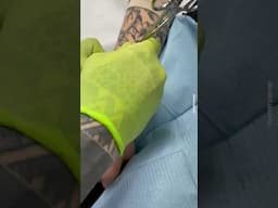 Should I do the other arm? - #shorts #beautyhacks #lifehacks #piercing #oddlysatisfying #pierce