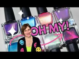 Spring into Sparkle! the ULTIMATE Shimmery nail polish collection from Kathleen & Co.