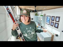 SPRING RESET in my 34x10 Colorado Tiny House on Wheels
