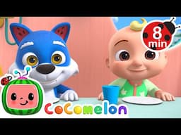 CoComelon's MEALTIME With Animals! | CoComelon Nursery Rhymes & Kids Songs [ 8 MIN LOOP ]