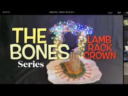 Lamb Rack Crown. The Bones Series. This dinner is especially for New Year’s party celebration.