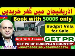 Budgut Villa for sale in Baku Azerbaijan, Buy Property and get PR , Invest in Real Estate of Baku Az