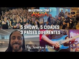 Vlog América do Sul - 5 Shows, 5 Cidades, 3 paises diferentes em 5 dias!