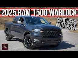 The 2025 Ram 1500 Warlock Is An Value Packed Off-Road Truck That Channels Its Inner Demons