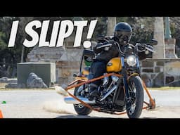 Testing out Traction Control on a Harley Davidson Street Bob