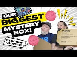 Unbelievable Chase Pulls from Our Biggest Mystery Box Ever! It's HUGE! Thrilljoy PIX Chases!