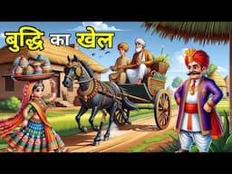 🔴बुद्धि का खेल ।  Hindi Moral Story  | कहानियाँ I | Cartoon Moral kahani। bedtime story