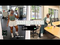 uni student's realistic 5am morning routine | how I get 10,000 steps before 10am everyday