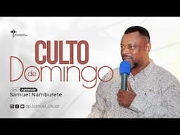 𝐂𝐔𝐋𝐓𝐎 𝐃𝐄 𝐃𝐎𝐌𝐈𝐍𝐆𝐎 𝐄𝐒𝐏𝐄𝐂𝐈𝐀𝐋 || LIVE 🔴 Com Dr. Ap. Samuel Namburete 15.06.2025