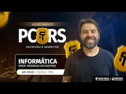 Concurso PC/RS 2025 | Informática - Professor Rodrigo Schaeffer | Aula Completa