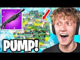 I Hosted a PUMP Only Tournament In Fortnite Reload! (Chapter 2)