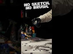 No Sketch, No Brush – Just a Stencil | Gorilla Street Art Reveal  #streetart #painting #stencilart