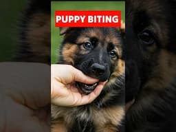 German shepherd puppy Biting #shorts #pets #dog #petlovers