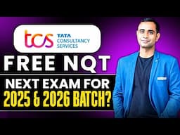 TCS Free NQT 2025 & 2026 Batch Hiring | TCS Free NQT Hiring