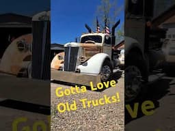 White Truck with Patina and modern power train. #patina #antiquetrucks #oldtruck #ratrod #vintage